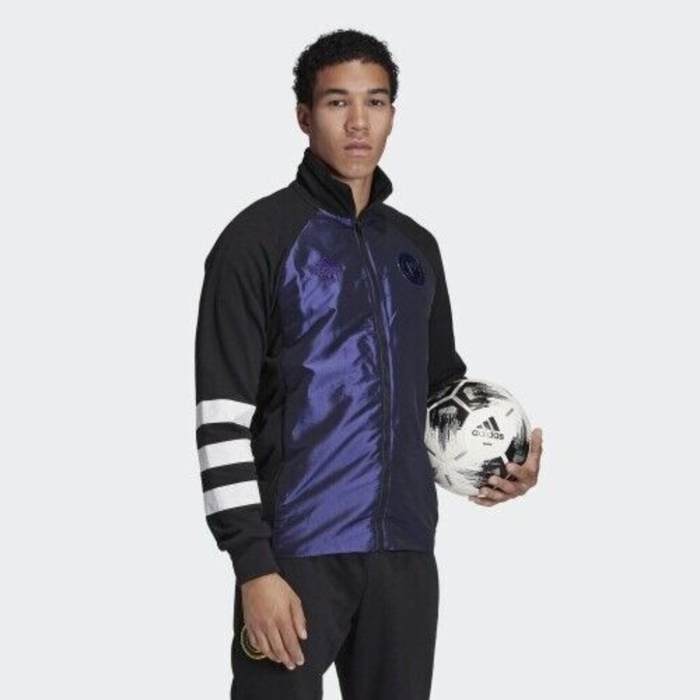 NEW NWT Adidas Men's Soccer Paul Pogba Track Jacket Purple EH5752 SZ Medium M